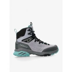 Buty GORE TEX damskie AKU Reactive GTX. Fioletowe obuwie trekkingowe damskie Aku, z gore-texu, bez zapięcia. Za 728.99 zł.