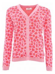 Zwillingsherz Kardigan w kolorze jasnoróżowym rozmiar: L/XL. Różowe kardigany damskie Zwillingsherz, l, bez wzorów, z bawełny. Za 249.76 zł.