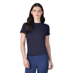 T-shirt damski w luźnym stylu Weatherbeeta. Niebieskie koszulki sportowe damskie WEATHERBEETA, bez wzorów, bez ramiączek, do jazdy konnej. Za 245.00 zł.