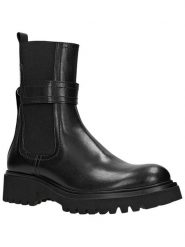 Wojas Skórzane sztyblety w kolorze czarnym rozmiar: 37. Czarne botki damskie Wojas, bez zapięcia. Za 424.45 zł.