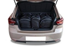 Torby Do Bagażnika Seat Ibiza 3/5 Hatchback 2017+ 3Szt Kjust. Czarne torby podróżne KJUST, bez wzorów, z kauczuku. Za 944.00 zł.