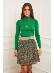 Soft Cashmere Golf w kolorze zielonym rozmiar: 34/36. Zielone golfy damskie Soft Cashmere, bez wzorów, z kaszmiru, bez ramiączek. Za 90.69 zł.