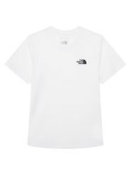 The North Face T-Shirt Teen Evolution Simple NF0A8F9Z Biały Regular Fit. Białe t-shirty i koszulki chłopięce The North Face, bez wzorów, z bawełny, bez kołnierzyka, bez ramiączek. Za 79.99 zł.
