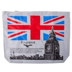 Torba damska materiałowa mix wzór 40x30cm/DIA5031. Shopper bag Daily International Home, bez wzorów, z materiału, bez dodatków. Za 22.90 zł.