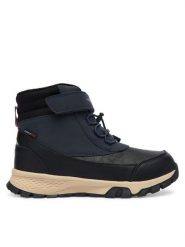 Tommy Hilfiger Śniegowce T3X5-34135-1592X656 D Czarny. Czarne buty zimowe chłopięce Tommy Hilfiger, ze skóry, bez zapięcia. Za 419.99 zł.