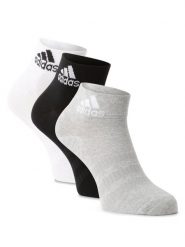 Adidas Sportswear Skarpety pakowane po 3 szt. Kobiety Bawełna czarny|biały|szary, S. Białe skarpetki damskie adidas Sportswear, bez wzorów, z bawełny. Za 49.95 zł.