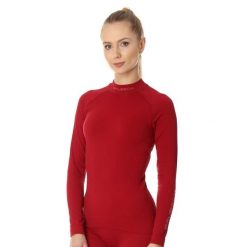 Bluza damska termoaktywna Brubeck EXTREME THERMO. Brązowe bluzy damskie Brubeck, bez wzorów, z elastanu, bez kaptura. Za 188.99 zł.