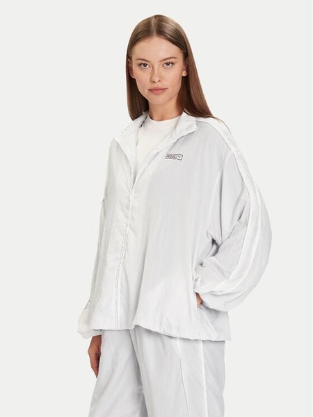 Puma Bluza PUMA X ROSÉ T7 633793 32 Srebrny Oversize. Szare bluzy damskie Puma, xs, bez wzorów, z syntetyku, bez kaptura. Za 519.99 zł.