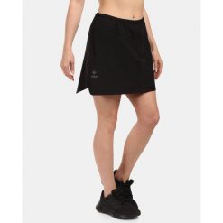 Praktyczna spódnica outdoorowa Kilpi NINA-W. Czarne spódnice damskie Kilpi, bez wzorów, z nylonu. Za 344.59 zł.