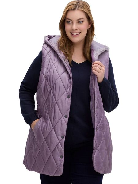 WITT WEIDEN Kamizelka w kolorze fioletowym rozmiar: 48. Różowe kamizelki damskie WITT WEIDEN, bez wzorów, bez kaptura. Za 69.99 zł.