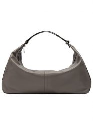 Liebeskind Berlin Skórzany shopper bag "Hobo L" w kolorze szarobrązowym - 64 x 32 x 16 cm rozmiar: onesize. Szare shopper bag Liebeskind Berlin, bez wzorów, z materiału, na ramię, bez dodatków. Za 635.42 zł.