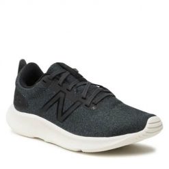 Buty do biegania damskie New Balance 430. Czarne obuwie sportowe damskie New Balance, z materiału, bez zapięcia, do biegania. W wyprzedaży za 237.30 zł.