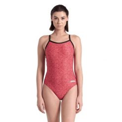 Strój Kąpielowy Arena Abstract Tiles Light Drop Back – Red Team – Rozmiar 32. Czerwone stroje jednoczęściowe Arena, bez wzorów. Za 1,392.63 zł.