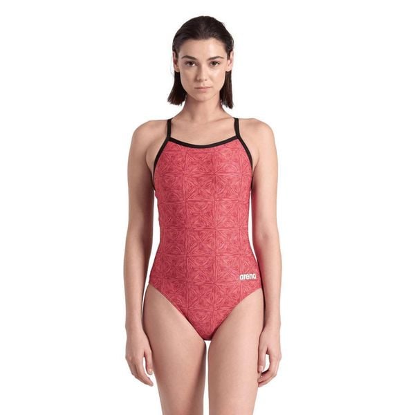 Strój Kąpielowy Arena Abstract Tiles Light Drop Back – Red Team – Rozmiar 30. Czerwone stroje jednoczęściowe Arena, bez wzorów. Za 1,392.63 zł.