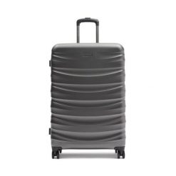Walizka duża Puccini. Szare walizki Puccini, bez wzorów, duże. Za 329.99 zł.
