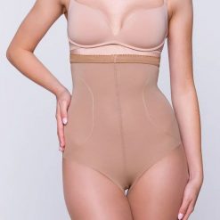 Rajstopy Gabriella Hight Shaper 20 den beige. Brązowe bielizna korygująca Gabriella, bez wzorów, z bawełny. Za 45.90 zł.