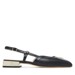 Baleriny Aigner. Czarne balerinki damskie Aigner, bez wzorów. Za 849.99 zł.