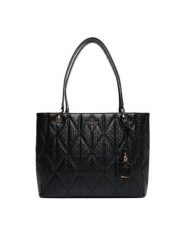 Guess Torebka Aldina HWGG96 63250 Czarny. Czarne torebki klasyczne damskie Guess, ze skóry, bez dodatków. Za 399.99 zł.