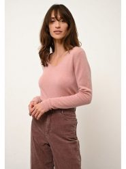 Just Cashmere Kaszmirowy sweter "Joan" w kolorze jasnoróżowym rozmiar: XL. Różowe swetry klasyczne damskie Just Cashmere, xl, z kaszmiru, bez kołnierzyka. Za 308.18 zł.