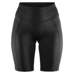 Szorty damskie Craft Adv Essence. Czarne obuwie sportowe damskie Craft, bez zapięcia, do biegania. W wyprzedaży za 148.50 zł.
