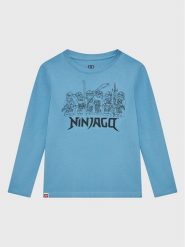 LEGO Bluzka 12010657 Niebieski Regular Fit. Niebieskie t-shirty i koszulki chłopięce LEGO, bez wzorów, z bawełny, bez kołnierzyka, bez ramiączek. Za 69.99 zł.