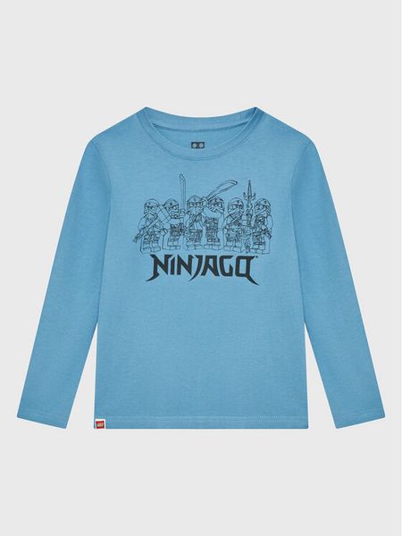 LEGO Bluzka 12010657 Niebieski Regular Fit. Niebieskie t-shirty i koszulki chłopięce LEGO, bez wzorów, z bawełny, bez kołnierzyka, bez ramiączek. Za 69.99 zł.