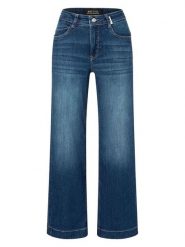 MAC Dżinsy "Dream Wide" - Comfort fit - w kolorze niebieskim rozmiar: 34/L32. Niebieskie jeansy damskie MAC, z podwyższonym stanem. Za 241.56 zł.