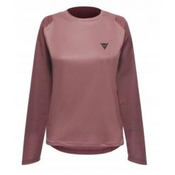 Koszulka rowerowa z długim rękawem damska Dainese HGL Jersey LS. Czerwone koszulki damskie Dainese, bez wzorów, z jersey, bez kołnierzyka, bez ramiączek. Za 299.99 zł.