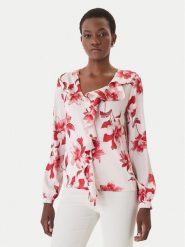 Artigli Bluzka ACBL004387 Biały Regular Fit. Białe bluzki damskie Artigli, bez wzorów, z syntetyku, bez kołnierzyka, bez ramiączek. Za 419.99 zł.