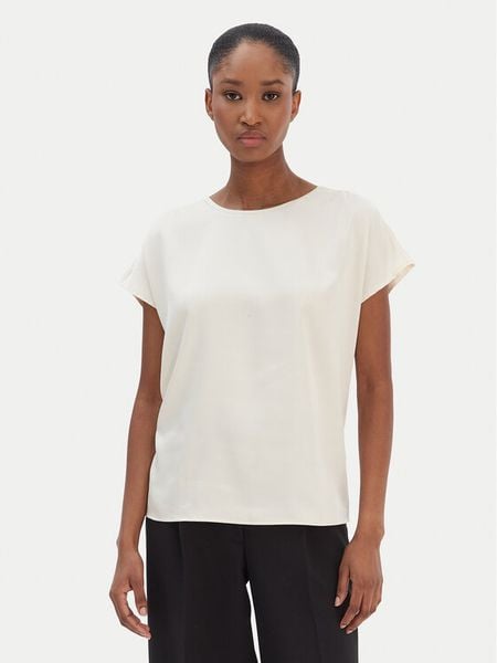 JOOP! T-Shirt Tancy 30100042 Beżowy Regular Fit. Brązowe t-shirty damskie Joop!, bez wzorów, bez kołnierzyka. Za 389.99 zł.