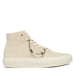 Tenisówki Vans. Brązowe trampki damskie Vans, bez wzorów, bez zapięcia. Za 429.99 zł.