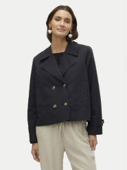 Vero Moda Trencz Chloemia 10308267 Czarny Regular Fit. Czarne płaszcze damskie Vero Moda, xs, bez wzorów, z syntetyku, bez kaptura. Za 179.99 zł.