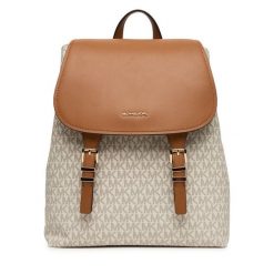 Plecak MICHAEL Michael Kors. Brązowe plecaki MICHAEL Michael Kors, bez wzorów. Za 1,079.00 zł.