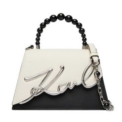 Torebka KARL LAGERFELD. Białe torebki klasyczne damskie KARL LAGERFELD, bez dodatków. Za 1,399.00 zł.