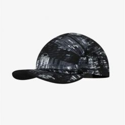 Czapka z daszkiem dla dorosłych Buff 5 Panel Go Cap. Czarne czapki z daszkiem damskie Buff, bez wzorów, z elastanu. W wyprzedaży za 127.43 zł.
