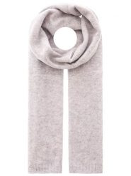 Zwillingsherz Kaszmirowy szal w kolorze jasnoszarym - 180 x 28 cm rozmiar: onesize. Szare szaliki damskie Zwillingsherz, bez wzorów, z kaszmiru. Za 246.53 zł.