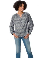 Heine Bluzka w kolorze szarym rozmiar: 50. Szare bluzki damskie Heine, bez wzorów, bez kołnierzyka, bez ramiączek. Za 78.99 zł.