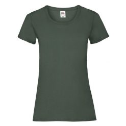 Koszulka Damska Valueweight. Zielone koszulki damskie Fruit of the Loom, xl, bez wzorów, bez kołnierzyka, bez ramiączek. Za 35.99 zł.