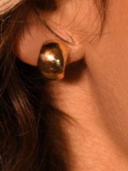 OR ÉCLAT Złote kolczyki-kreole "Carré d'or" rozmiar: onesize. Żółte kolczyki damskie Or Éclat, złote. Za 1,261.99 zł.