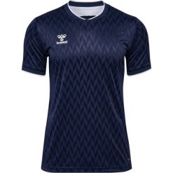 Koszulka Hummel Legend. Niebieskie bluzki damskie Hummel, bez wzorów, sportowe, bez kołnierzyka, bez ramiączek. Za 247.00 zł.