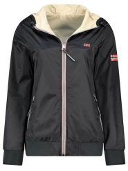 Geographical Norway Kurtka przejściowa "Arrival" w kolorze czarnym rozmiar: L. Czarne kurtki damskie Geographical Norway, l, bez wzorów, bez kaptura. Za 175.67 zł.