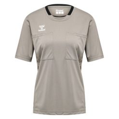 Koszulka damska Hummel hml referee chevron. Czarne bluzki damskie Hummel, xl, bez wzorów, sportowe, bez kołnierzyka, bez ramiączek. Za 191.00 zł.