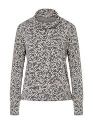 More & More Koszulka w kolorze szaro-kremowym rozmiar: 44. Szare koszulki damskie More & More, bez wzorów, bez kołnierzyka, bez ramiączek. Za 135.17 zł.