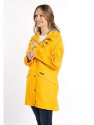 Schmuddelwedda Płaszcz przejściowy w kolorze żółtym rozmiar: XL/XXL. Żółte płaszcze damskie Schmuddelwedda, xl, bez wzorów, bez kaptura. Za 223.99 zł.