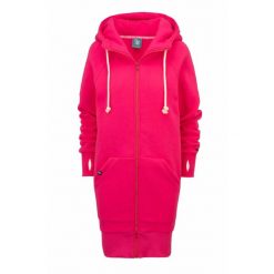 Bluza sportowa rozpinana z kapturem damska DEEP TRIP Luzak. Czerwone bluzy damskie DEEP TRIP, l, bez wzorów, z bawełny, z kapturem. Za 389.00 zł.