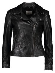 7eleven Skórzana kurtka "Atti" w kolorze czarnym rozmiar: 40. Czarne kurtki damskie 7eleven, bez wzorów, ze skóry, bez kaptura. Za 347.25 zł.