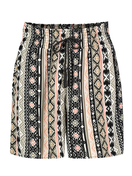 Eight2Nine Szorty w kolorze oliwkowym ze wzorem rozmiar: S. Brązowe szorty damskie Eight2Nine, bez wzorów, z wiskozy. Za 41.95 zł.