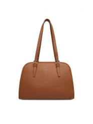 Nine West Torebka CEO-AGNES-LA482-3038 Brązowy. Brązowe torebki klasyczne damskie Nine West, z materiału, bez dodatków. Za 229.99 zł.
