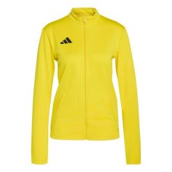 Bluza damska adidas Entrada 26 Track. Żółte bluzy damskie Adidas, l, bez wzorów, z poliesteru, bez kaptura. Za 121.99 zł.