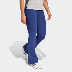 Legginsy fitness damskie ADIDAS. Niebieskie legginsy damskie Adidas, s, bez wzorów, z bawełny. Za 129.99 zł.